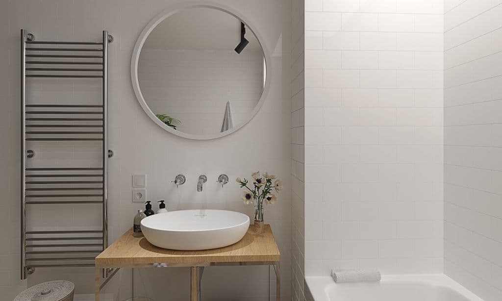 Golden Tile Metro Flat White Gloss Wall Tile - 0.88m2