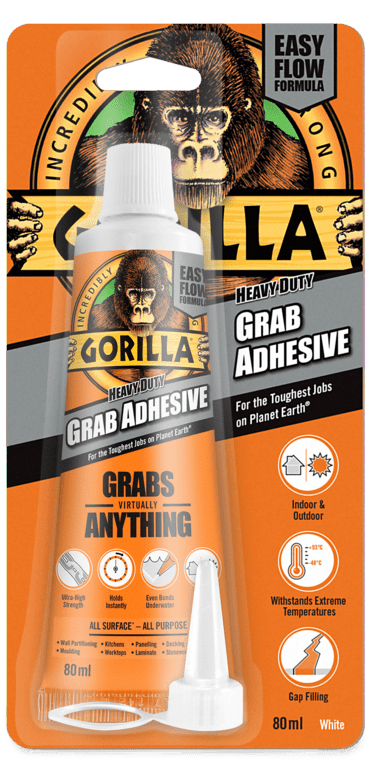 Gorilla Grab Adhesive - 80ml White