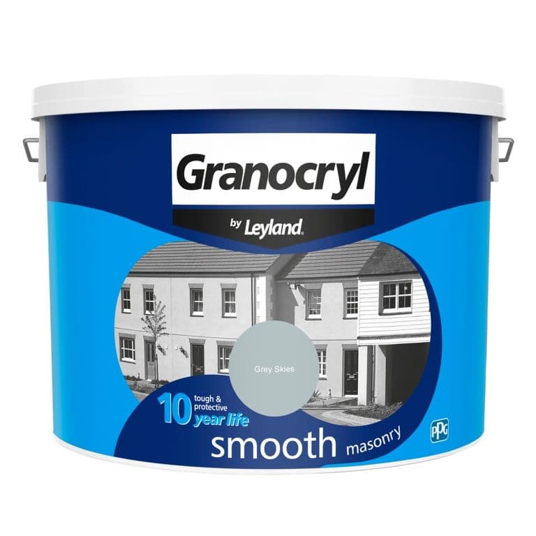 Granocryl Smooth Masonry 10L - Grey Skies