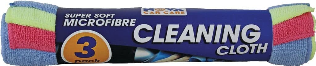 Granville Chemicals Microfibre Cleaning Cloth - 3 Pack