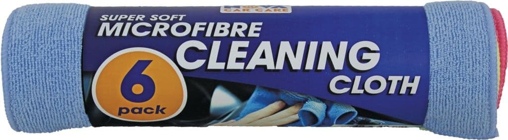 Granville Chemicals Microfibre Cleaning Cloth - 6 Pack