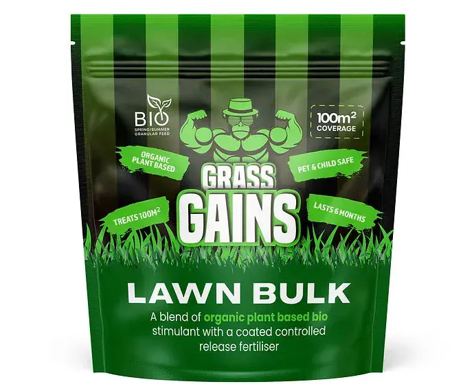 Grass Gains Lawn Bulk (6 month) Fertiliser 2.5KG