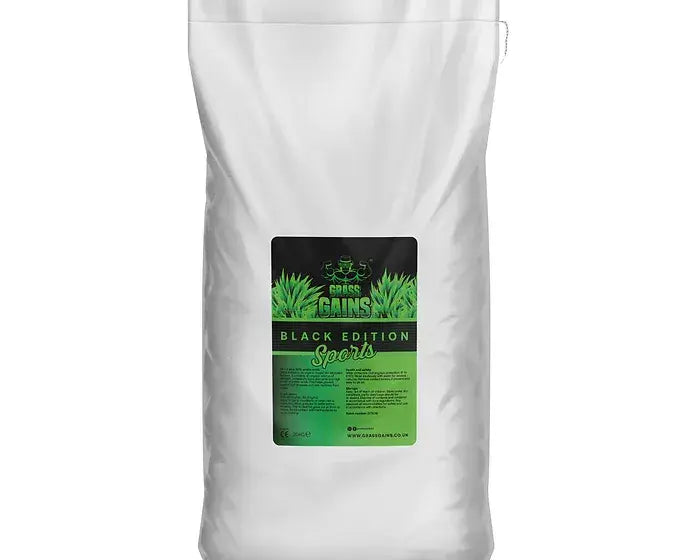 Grass Gains Organic Lawn Bulk (Black Edition) 20KG