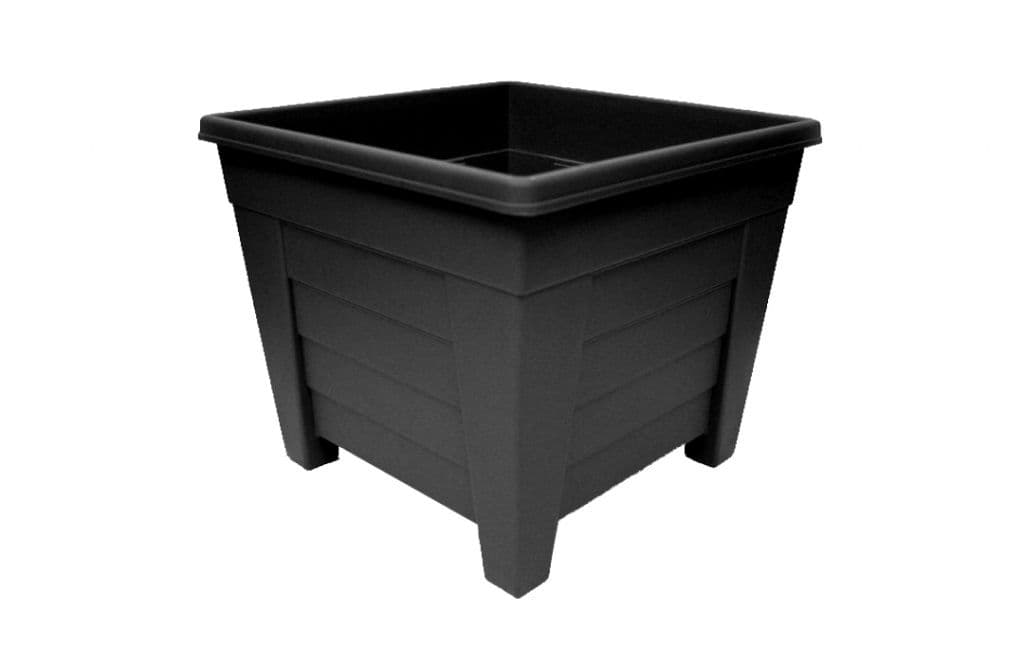 Grosvenor Square Planter - 38cm Ebony