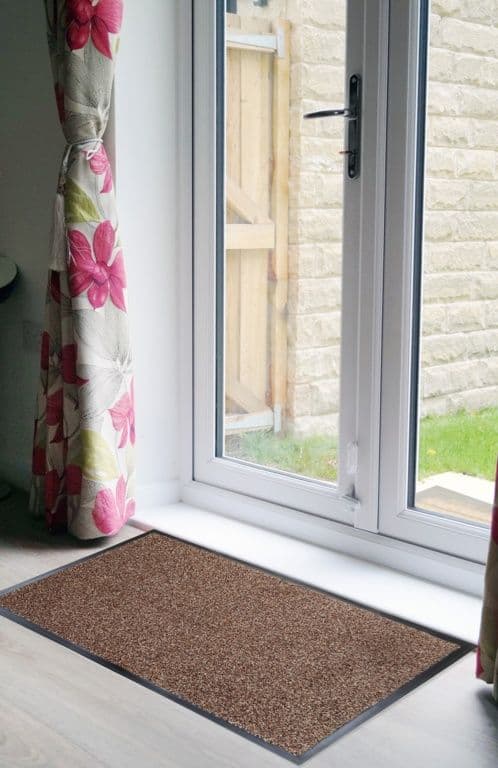 Groundsman Dirt Guard Absorbent Barrier Doormat 60 x 90cm - Light Brown