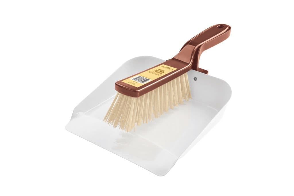 Groundsman Metal Dustpan & Brush Set
