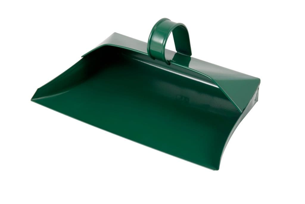 Groundsman Metal Dustpan - Green