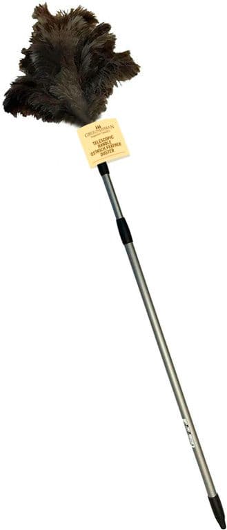 Groundsman Ostrich Feather Telescopic Duster - 118-200cm