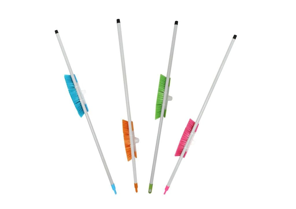 Groundsman Strip Brush & Handle - Assorted Colours Available