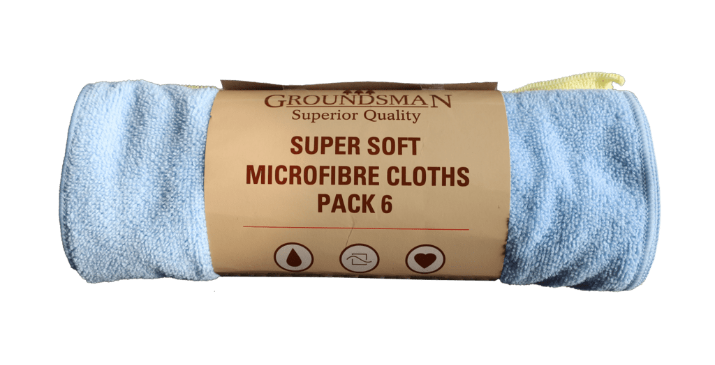 Groundsman Super Soft Microfibre Cloths 40 x 30cm - Pack 6