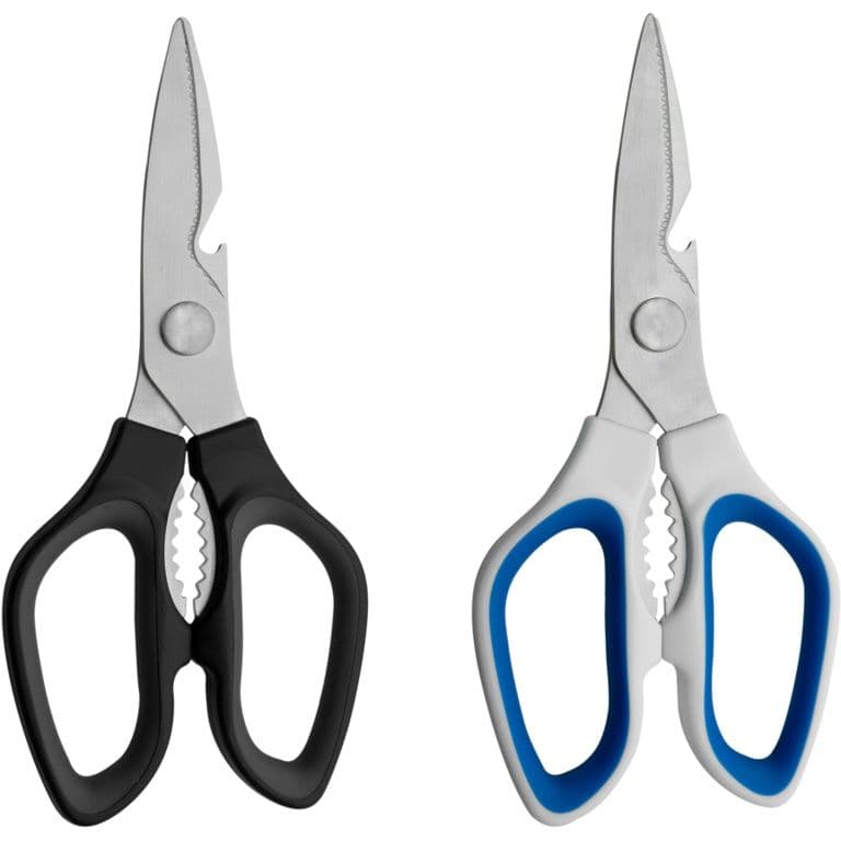 Grunwerg Kitchen Scissors - Black/Grey