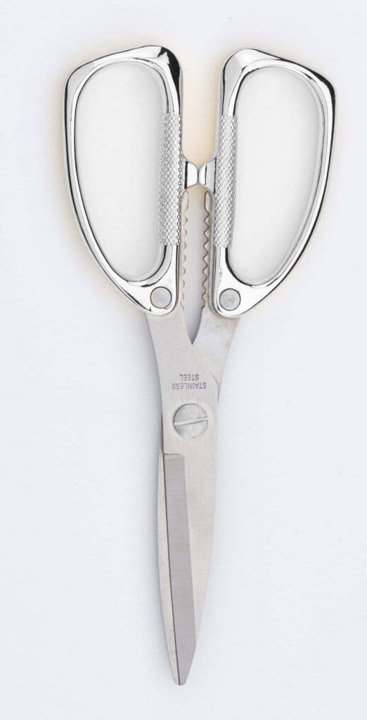 Grunwerg Kitchen Shear - Silver Handles