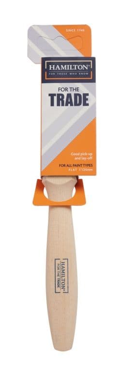 Hamilton For The Trade Fine Tip Flat Brush - 1"