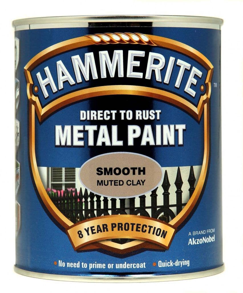 Hammerite Metal Paint Smooth 750ml - Muted Clay