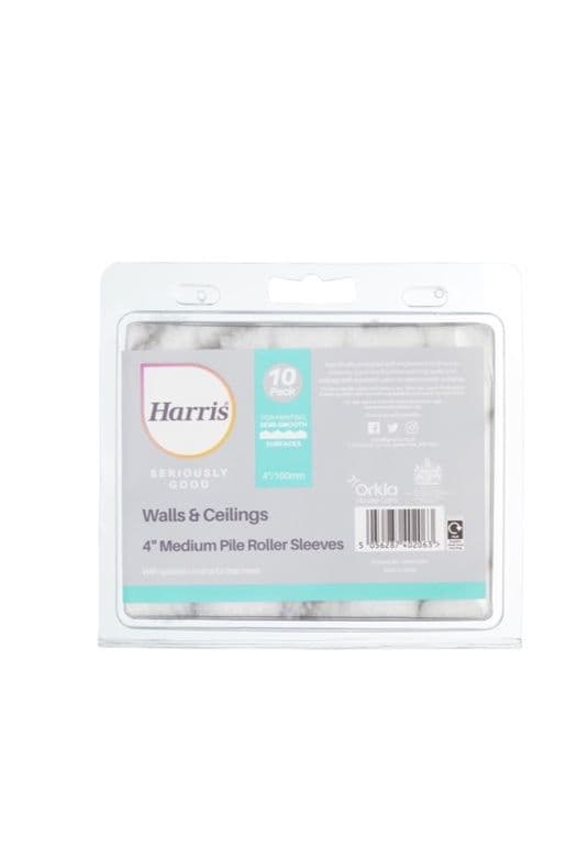 Harris Seriously Good Sleeve Medium Pile - 4" Pack 10