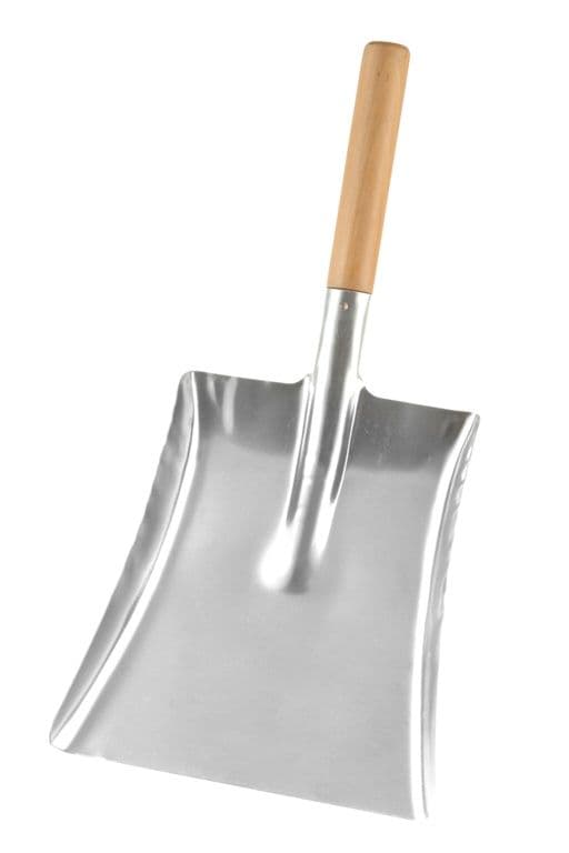 Hearth & Home HD Galvanised Shovel - Wooden Handle 9"