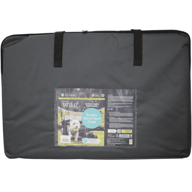 Henry Wag Folding Fabric Travel Pet Crate - Large