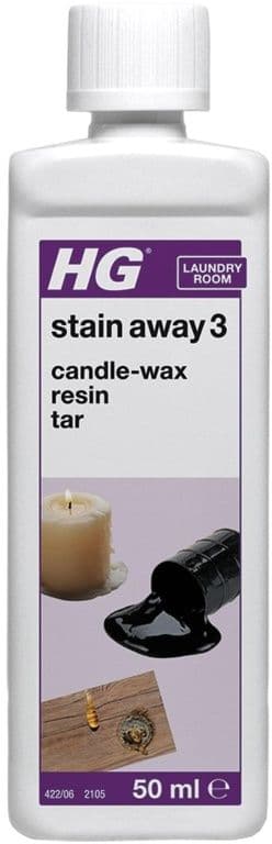 HG Stain Away No.3 Candle Wax Tar Resin - 50ml