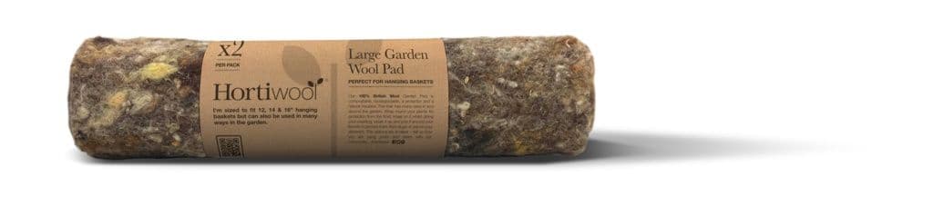 Hortiwool Hanging Basket Wool Liner - Twin Pack