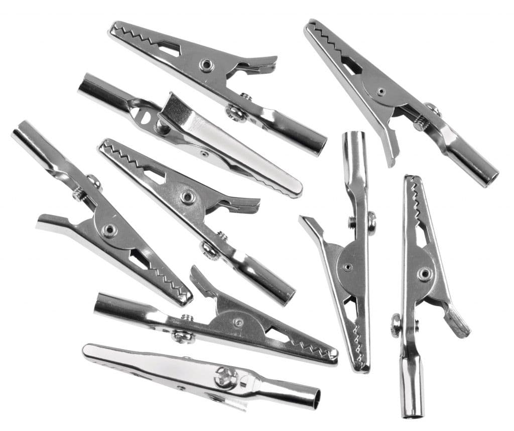 Jegs Crocodile Clips Pack 2 - 5A