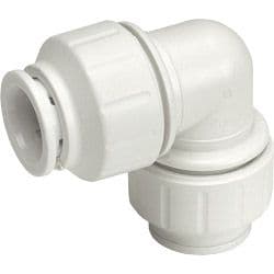 JG Speedfit Equal Elbow Connector - 10mm - Pack 10 - White