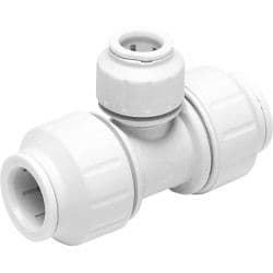 JG Speedfit Reducing Tee Connector - White - 22mm x 15mm x 22mm 5 Pack