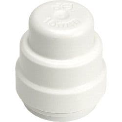 JG Speedfit Stop End - 15mm - White - Pack of 10