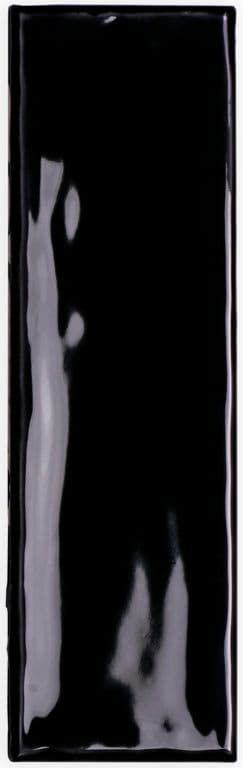 Johnson Tiles 1901 Boote Black Wall Tile 245 x 75mm - 0.99m2
