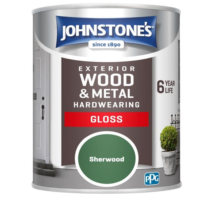 Johnstone's Exterior Hardwearing Gloss 750ml - Sherwood