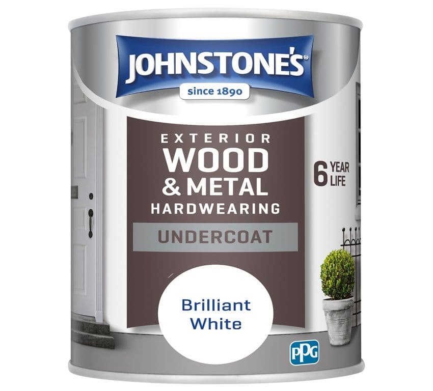 Johnstone's Exterior Undercoat 750ml - White