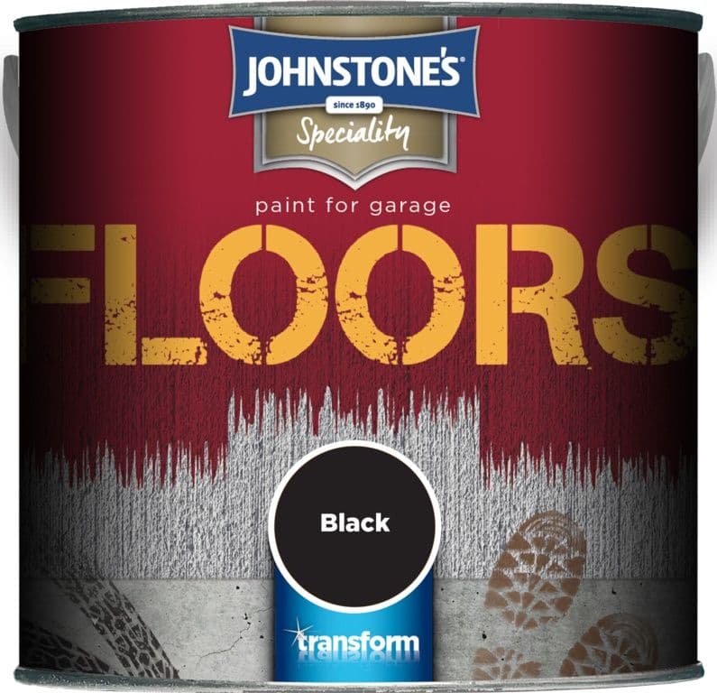 Johnstone's Garage Floor Paint 2.5L - Black