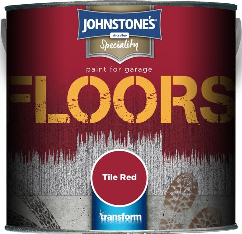 Johnstone's Garage Floor Paint 2.5L - Tile Red