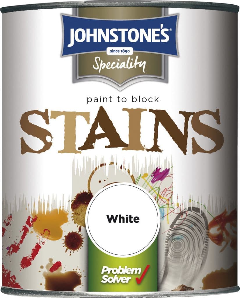 Johnstone's Paint To Block Stains - 750ml White