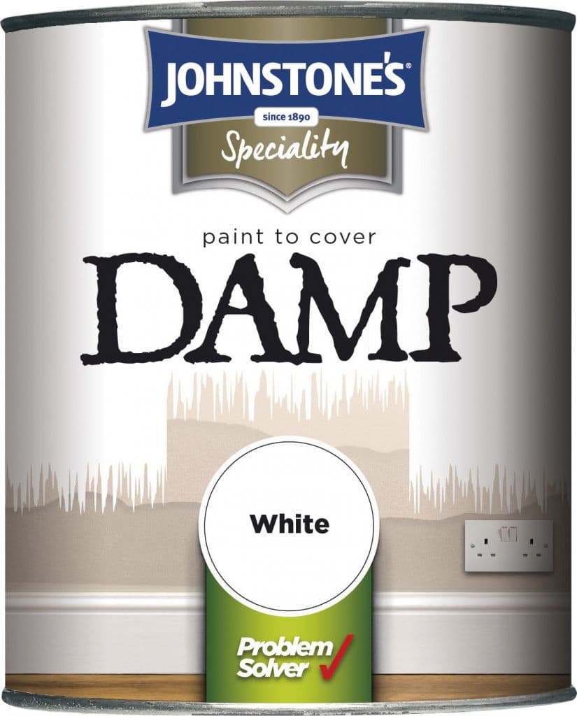 Johnstone's Paint To Cover Damp - 750ml White