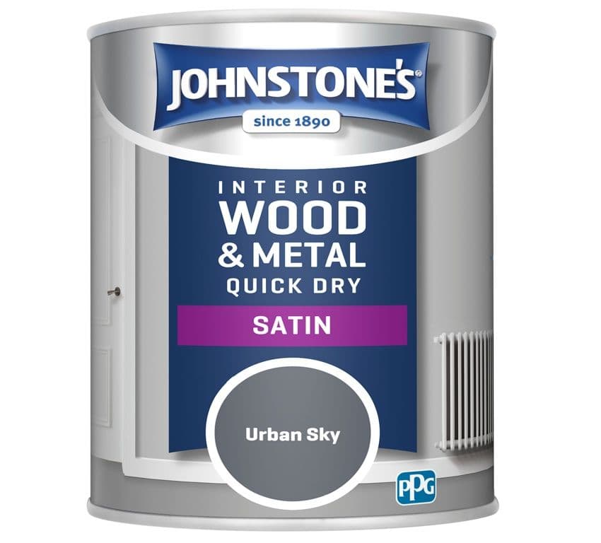 Johnstone's Quick Dry Satin 750ml - Urban Sky
