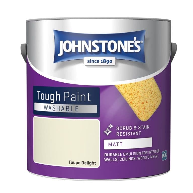 Johnstone's Washable Matt 2.5L - Taupe Delight