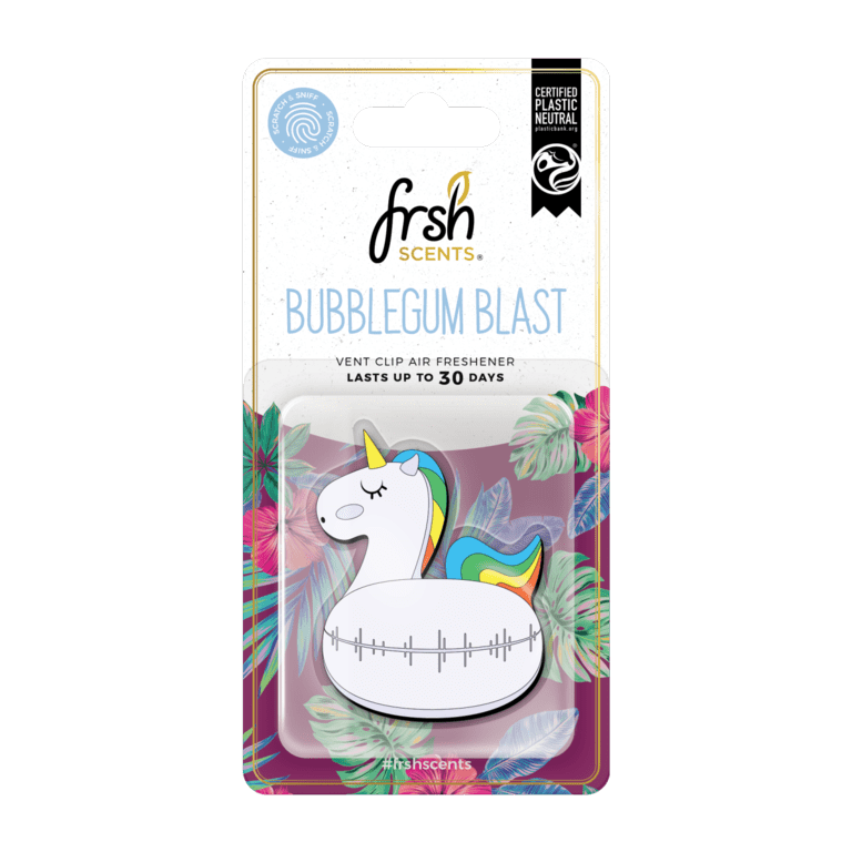 JRP Bubblegum Blast 3D Unicorn Vent Air Freshener