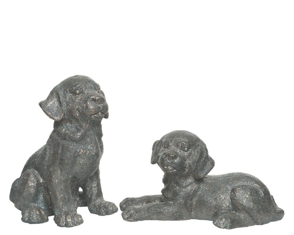 Kaemingk Poly Magnesium Dog - Antique Copper
