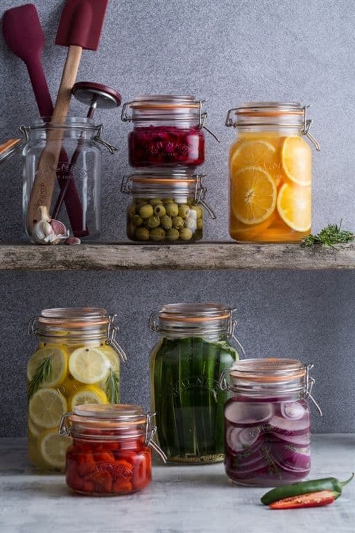 Kilner Clip Top Jar - Square - 2L
