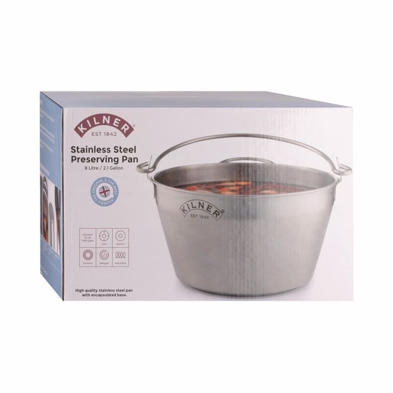 Kilner Stainless Steel Jam Pan - 30 x 16cm