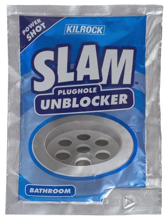 Kilrock SLAM Plughole Unblocker Bathroom - 80g