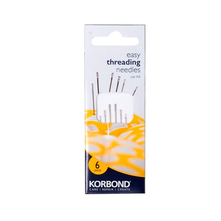 Korbond Easy Thread Needles - 6 Piece