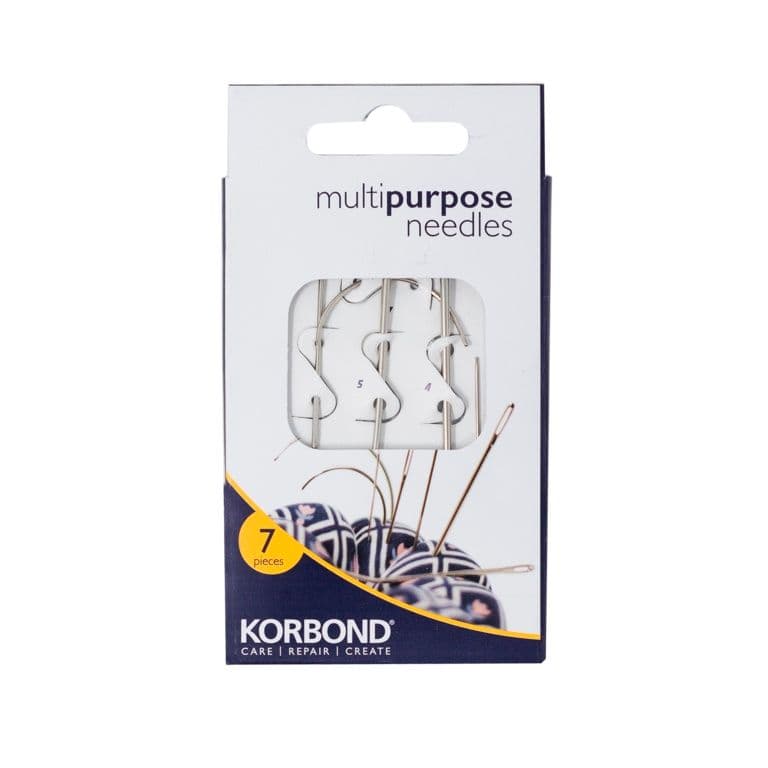 Korbond Multi Purpose Needles - 7 Piece