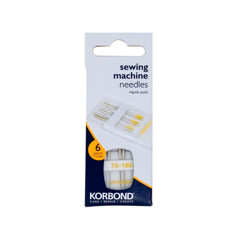 Korbond Sewing Machine Needles - 6 Piece