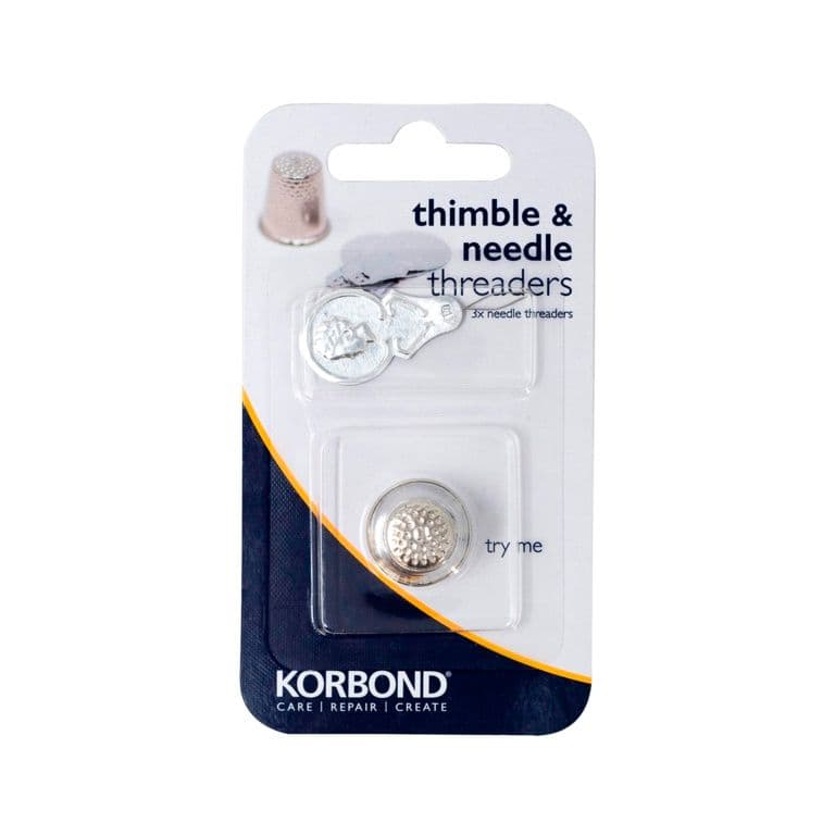 Korbond Thimble & Needle Threaders - 4 Piece