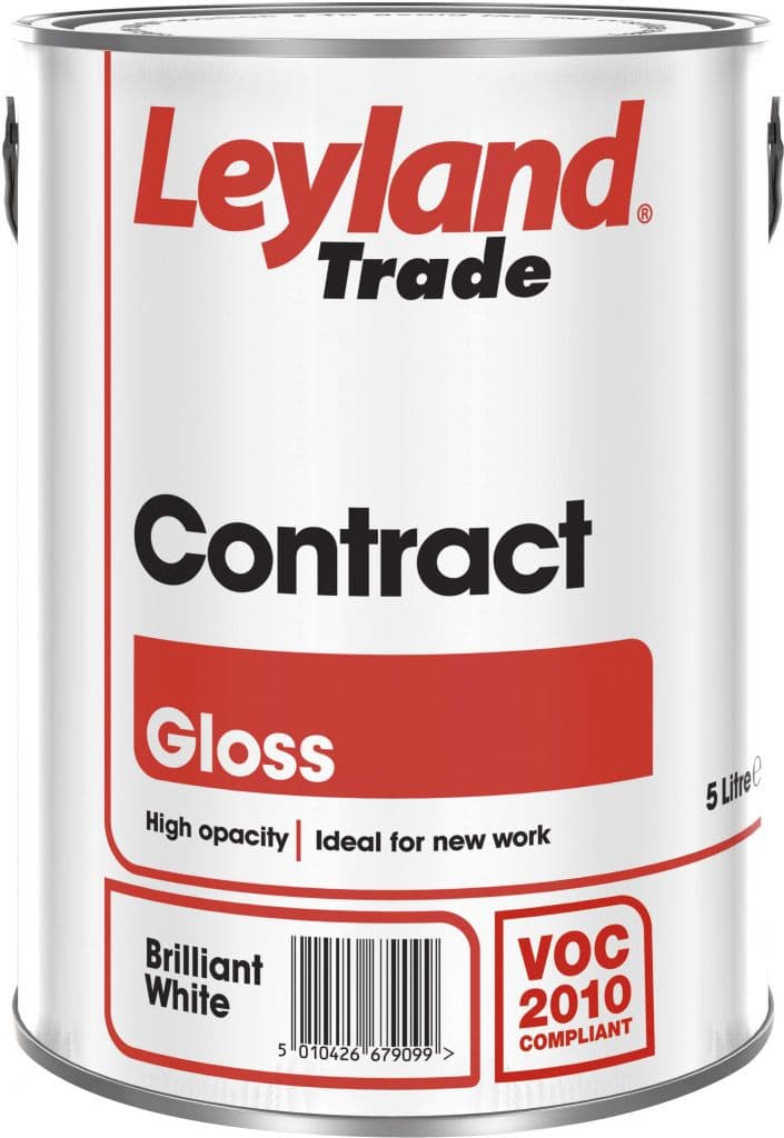 Leyland Trade Contract Liquid Gloss - 2.5L Brilliant White
