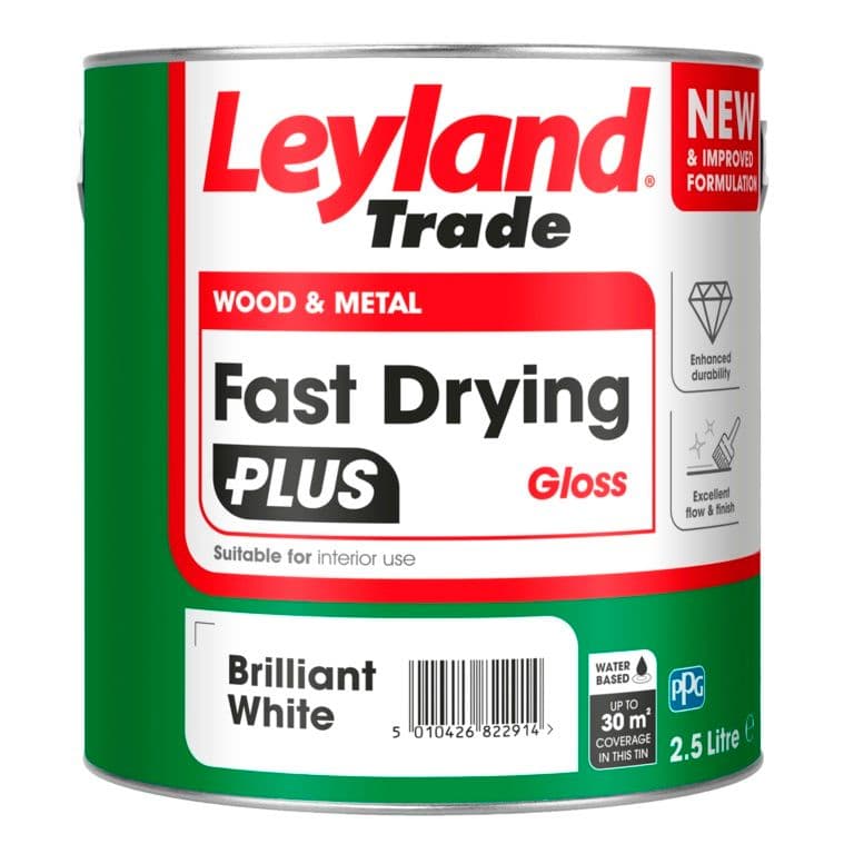 Leyland Trade Fast Drying Plus Gloss - 2.5L BW