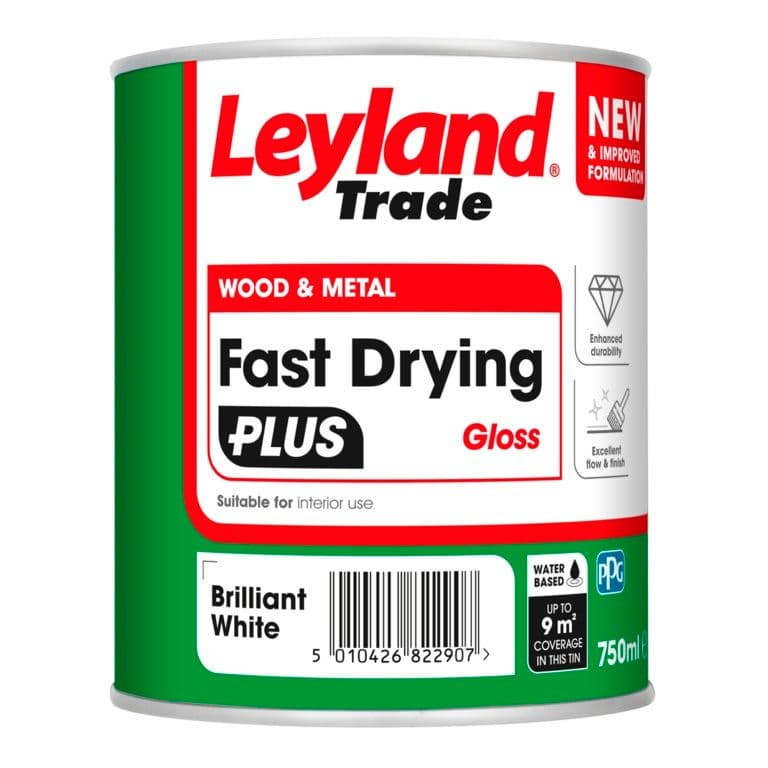 Leyland Trade Fast Drying Plus Gloss - 750ml BW