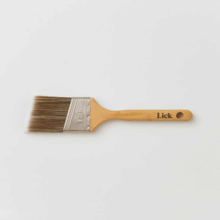 LickTools Eco Bamboo Handle Angle Sash Brush - 2.5"