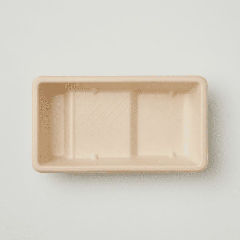 LickTools Eco Bio-Degradable Sugar Cane Paint Tray - 4" Pulp